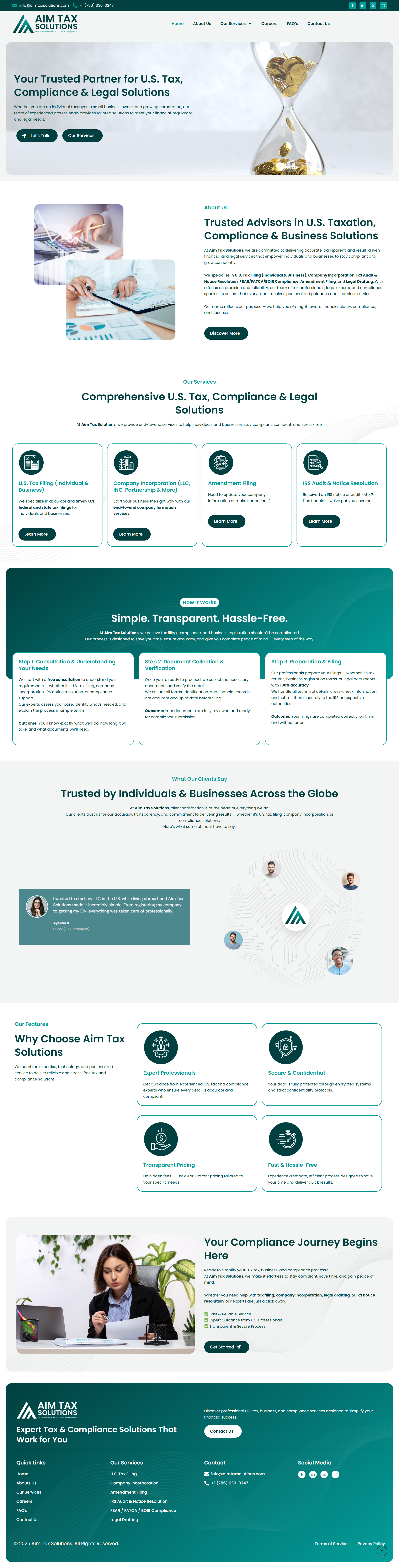 AIM Tax Solutions preview